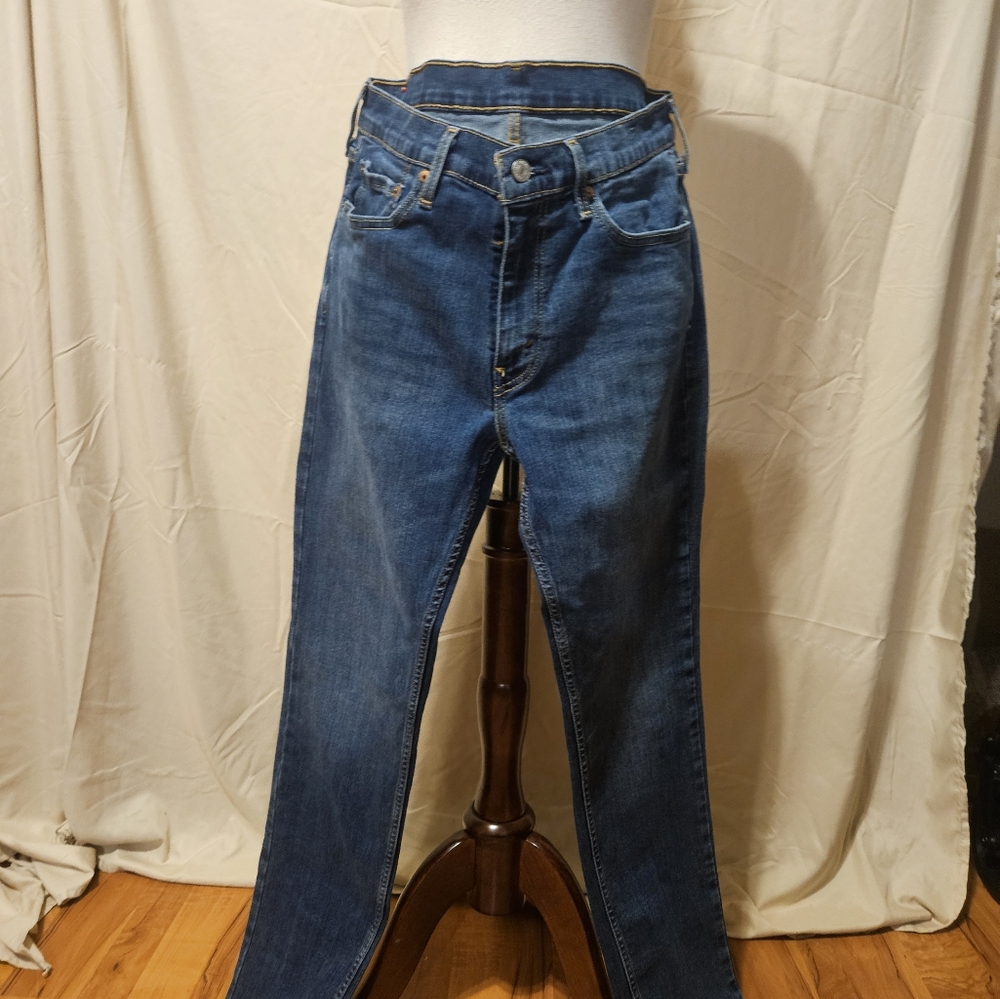 Levi's Blue Straight Leg Jeans Classic Denim